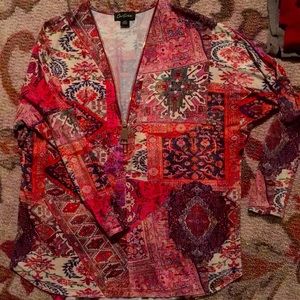 Multi color Cartise top